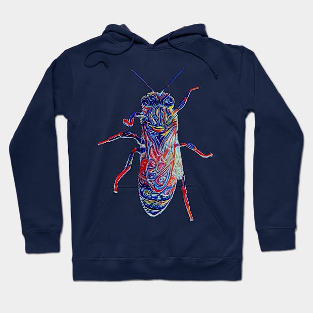 Worker Honey Bee 02 Hoodie by Diego-t